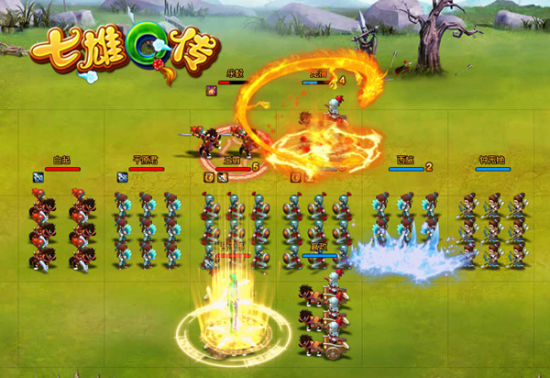 清爽一“夏” 玩转《七雄Q传》绿色中国风