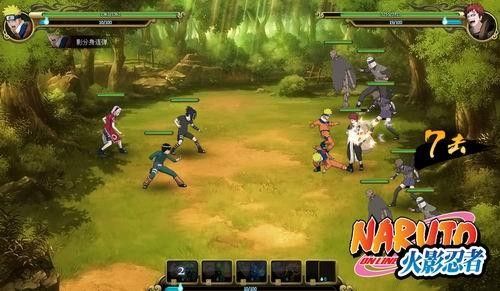 火影忍者OL战斗画面