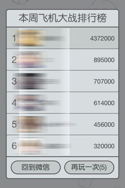 仅一天时间排行榜出现众多超高分人士