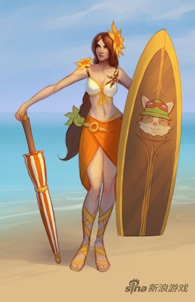 PAX展中曾经透露的雷欧娜皮肤