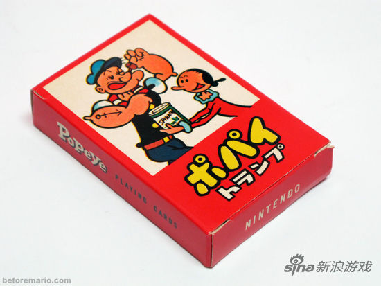 购买大力水手速食面就有机会获得的扑克牌，现在也是超稀有