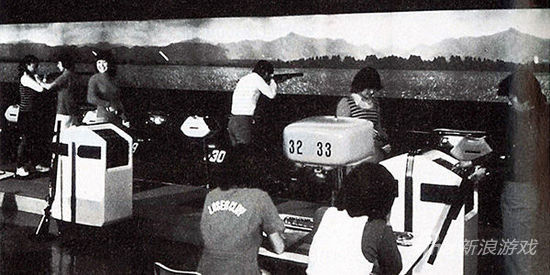 现在看来有些雷人的虚拟射击场