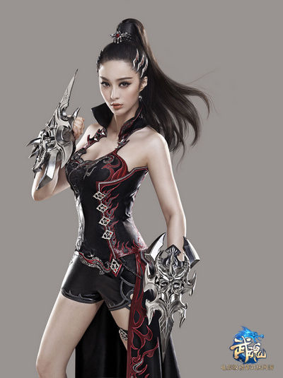 范冰冰《武魂》国战电影中性感的鬼魅形象