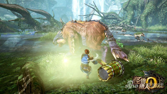 蓄力攻击是发挥大锤强大伤害力的标志性招式