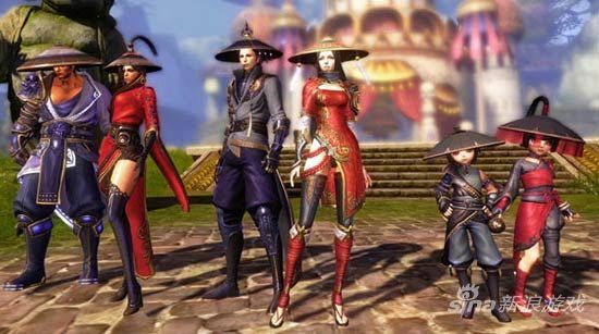 “快意恩仇”系列时装穿在每个角色身上的迥异效果