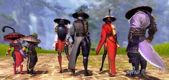 “快意恩仇”系列时装穿在每个角色身上的迥异效果