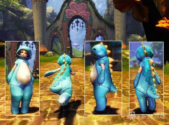 萌女进击的小恐龙套