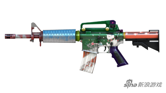 M4A1的圣诞涂装