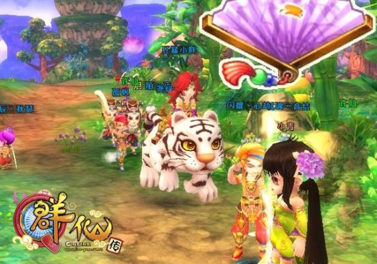 全服爆满《Q群仙传》玩家冲级情绪高涨