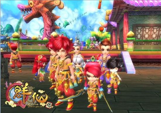 全服爆满《Q群仙传》玩家冲级情绪高涨