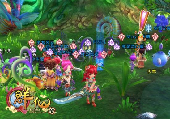 全服爆满《Q群仙传》玩家冲级情绪高涨