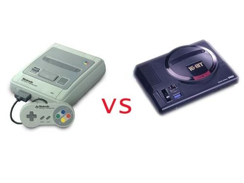 世嘉的MD和任天堂的SFC