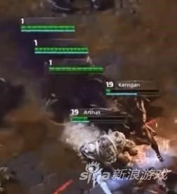上图为阿尔萨斯19级时复活的3名敌方英雄，依然是1级