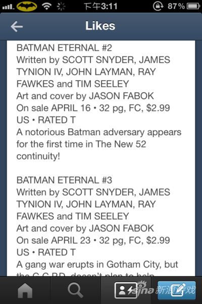 周刊batman：eternal第二期和第三期