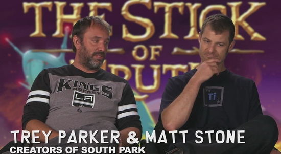 《南方公园》两位创始人Matt与Trey