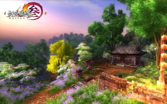 《剑网3》全新稻香村场景