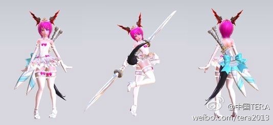 《TERA》女仆装更性感