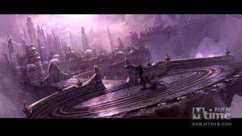  在2013年暴雪嘉年华上曝光的《魔兽世界》电影概念图