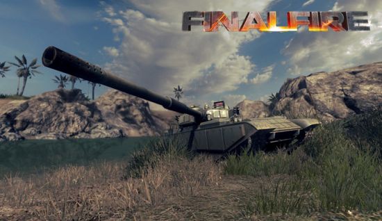 坦克隐藏在草丛中等待时机