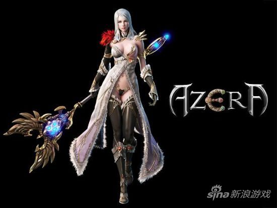 《AZERA》女魔法师原画