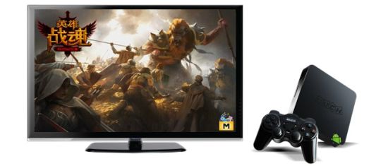 安装摩奇游戏仓的盒子或电视都可以直接手柄操控游戏