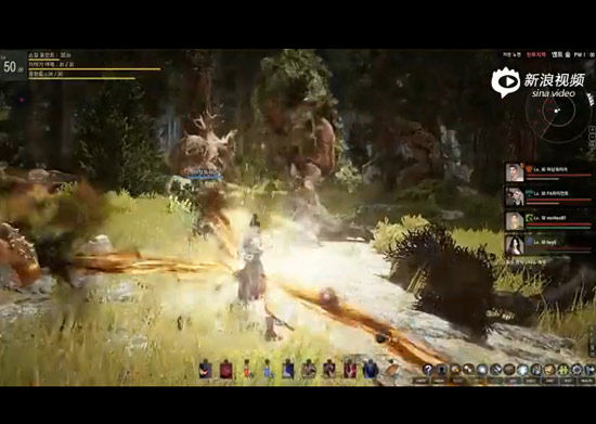 《黑色沙漠》连接玩法视频截图