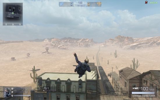 玩家被火车撞飞