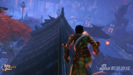 夜幕中的赵王府