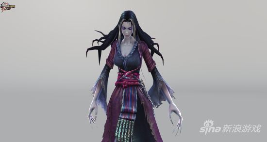 《射雕ZERO》梅超风形象原画