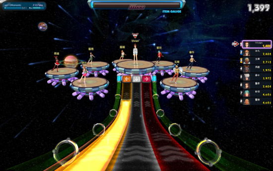 　“星际舞台模式”反方向进行游戏，难度更高喔~