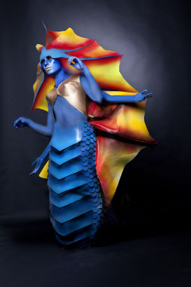 coser铃铛完美演绎娜迦海妖