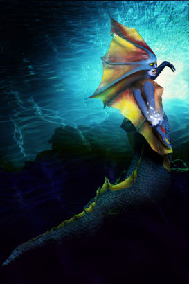 coser铃铛完美演绎娜迦海妖