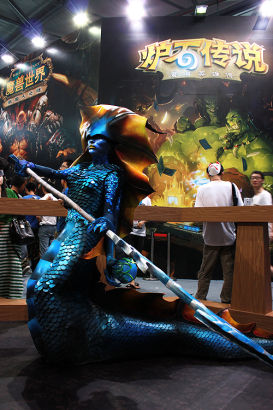 coser铃铛完美演绎娜迦海妖