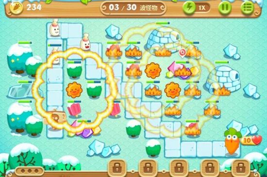 《保卫萝卜》游戏截图