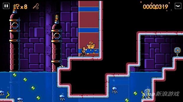 宝石陷阱来袭 全新2D像素风闯关手游