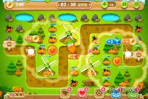 《保卫萝卜2》丛林主题第22关