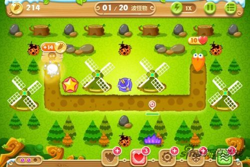 《保卫萝卜2》丛林主题第23关