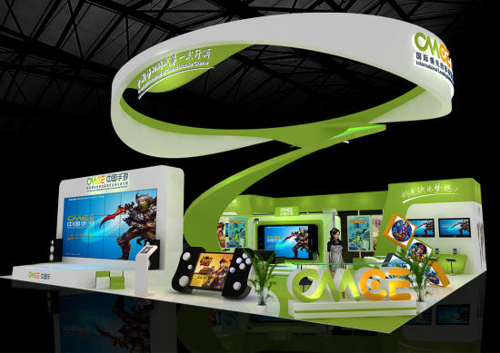 中国手游TOB展馆设计图