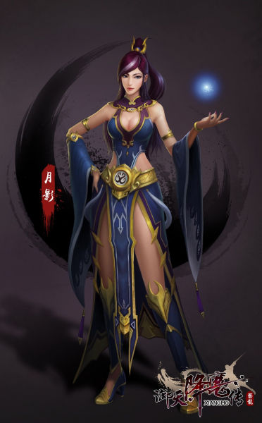 最新公布的人形BOSS——月影