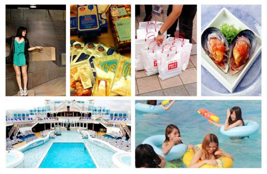 免税店疯狂购物 比基尼Party欢乐无限