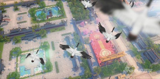 玩家下山后接触到的首个大型地图