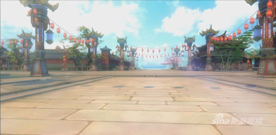 “长街尽头…只见那处一片清净，却不欠繁华”——原文描写