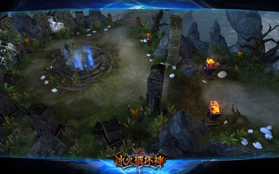 15V15跨服PVP战场名叫“幽暗森林”