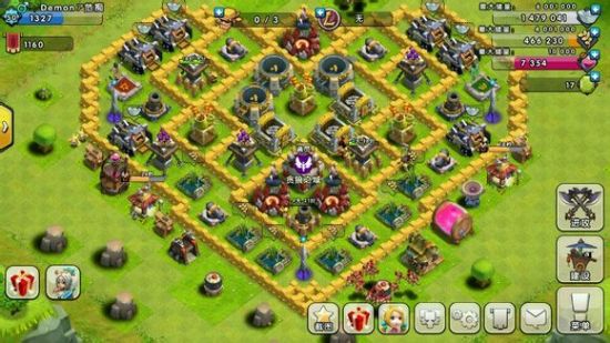 爱心的阵法摆放（貌似有奇效）