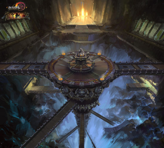 与地形结合的建筑布局