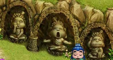 翻着白眼挖鼻孔的佛祖