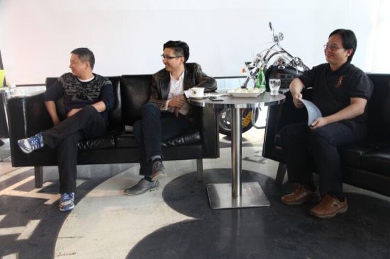 昆仑首次“三点半咖啡”活动现场