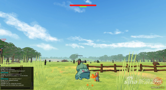 3D版《口袋妖怪》MMORPG