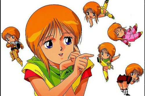 《sd敢达大作战》萌妹子普露