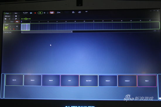 可控ALIENWARE灯光的音乐软件